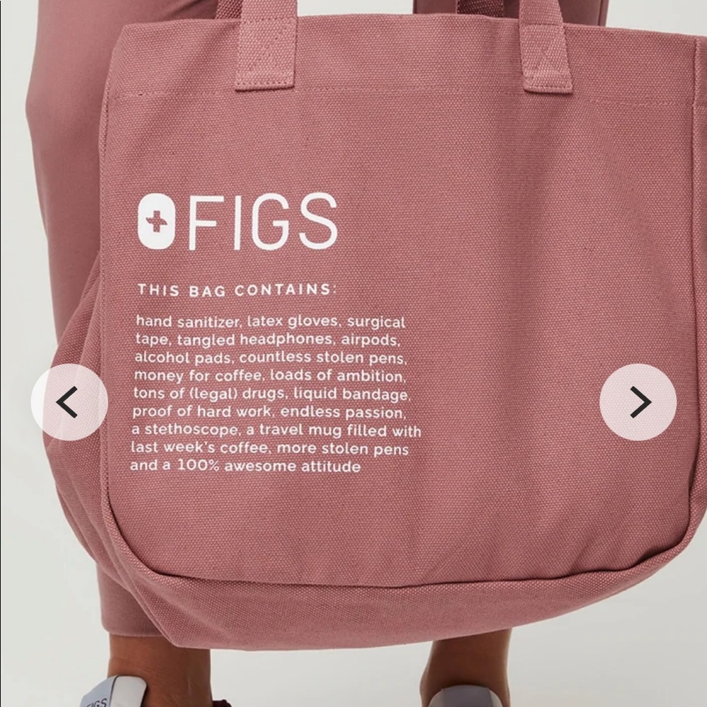 Figs mauve tote - Picture 1 of 5